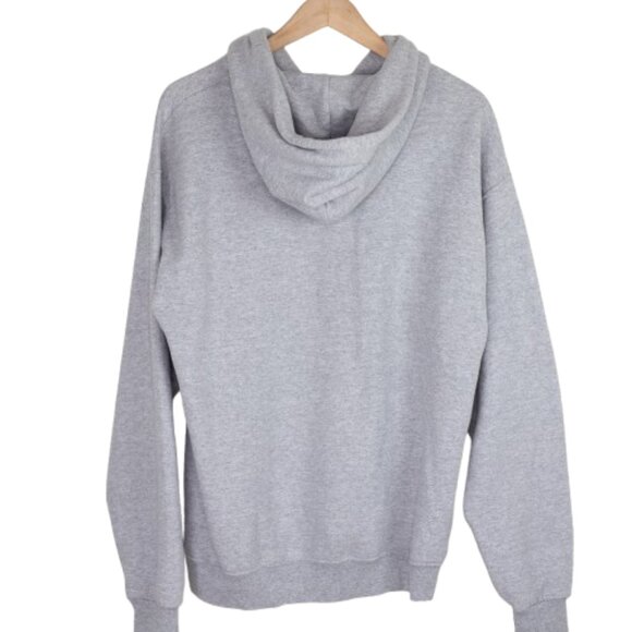 Kuromi Wink Hoodie Gray Fleece Sweatshirt Adult Large - Picture 2 of 5